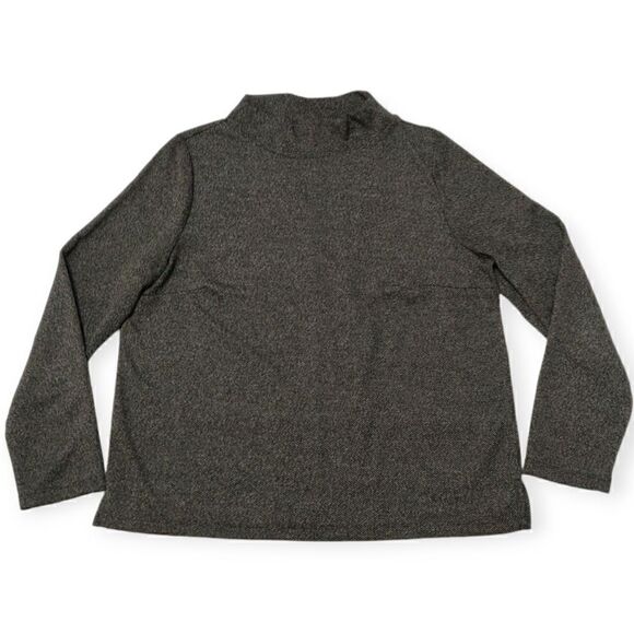 Banana Republic gray long sleeve top sweater size L - Picture 2 of 6